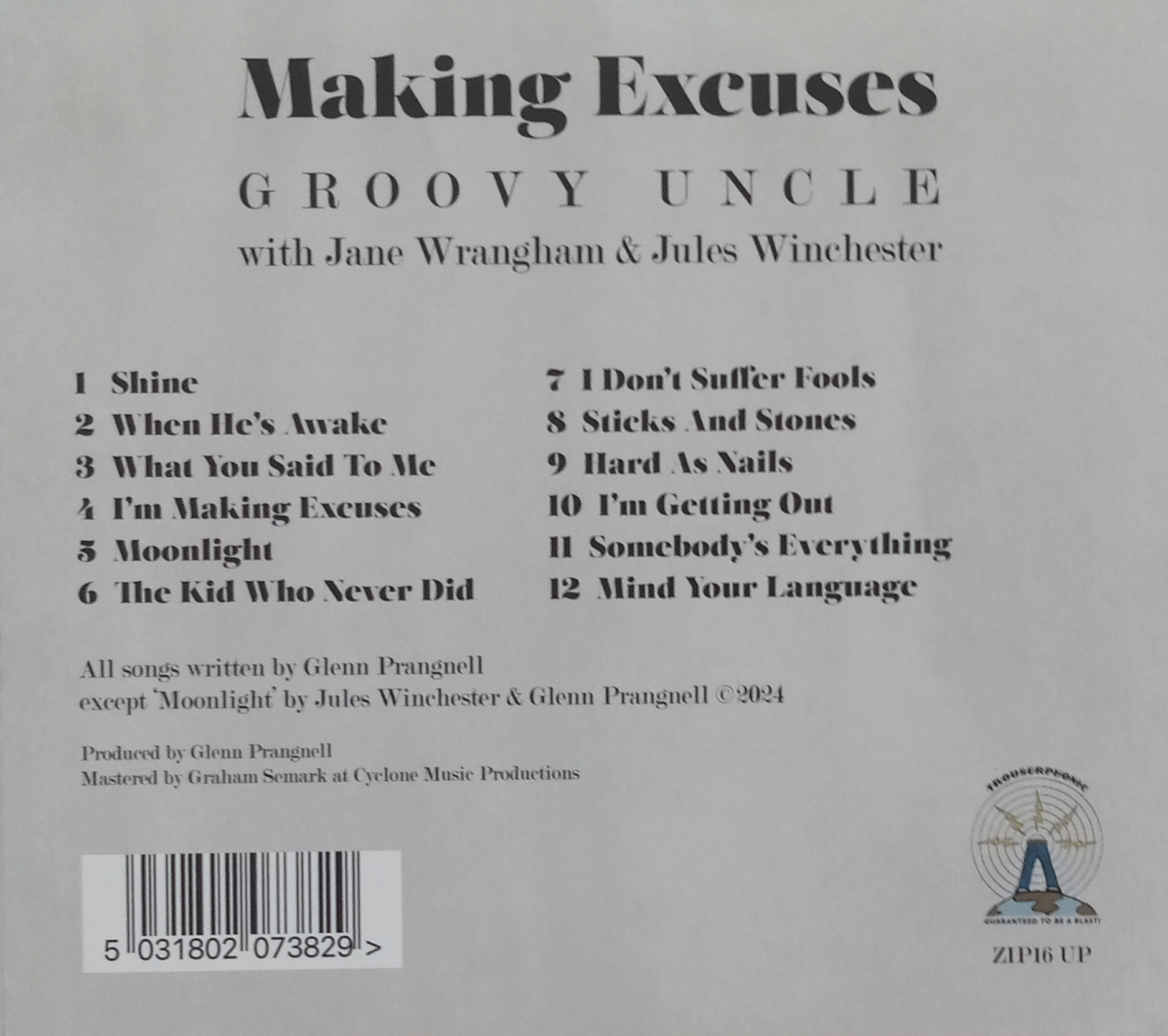 Making Excuses (CD) - Image 2